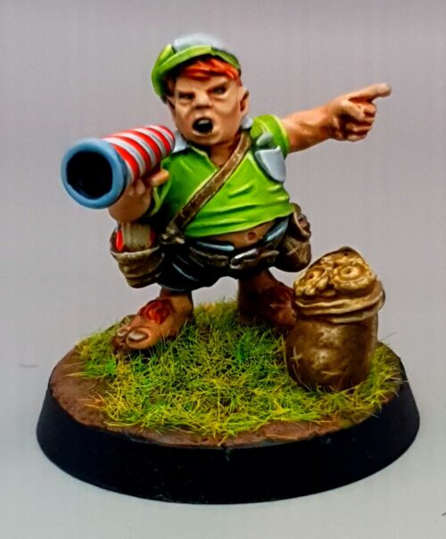 Rowdy Pieface - Halfling Coach